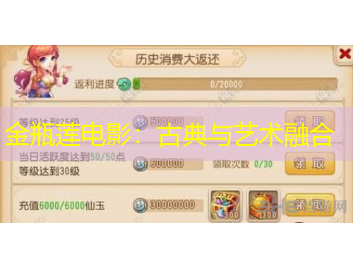 金瓶蓮電影：古典與藝術(shù)融合